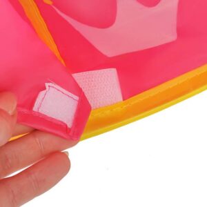 Rózsaszín varázskastély játszósátor - hordozható, kültérre, beltérre, 135x105cm (BBJ) - Image 12