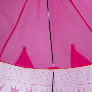 Rózsaszín varázskastély játszósátor - hordozható, kültérre, beltérre, 135x105cm (BBJ) - Image 6