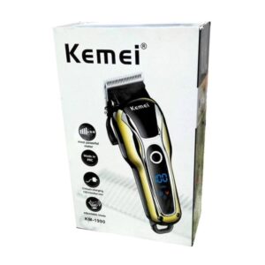 Kemei KM-1990 professzionális akkumulátoros hajvágó - 5 féle hosszúságban állítható - 220V (BBD) - Image 7