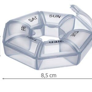 Kerek gyógyszeradagoló doboz heti kiosztással (BBKM) - Image 4