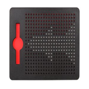 Készségfejlesztő mágneses rajztábla készlet - 380 mágneses golyóval, mintákkal és ceruzával (FX) (BBJ) - Image 4