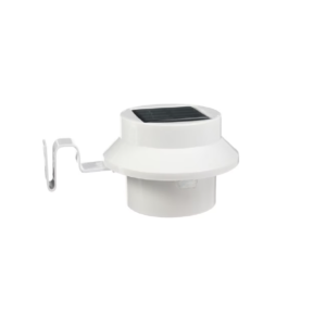 Két darabos kültéri napelemes ereszlámpa készlet - ereszcsatornára, kerítésre - fehér (BBV) - Image 6