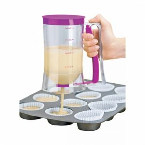 Kézi tészta adagoló gép, 900ml - gofrihoz, muffinhoz, palacsintákhoz, süteményekhez (BBV) - Image 4