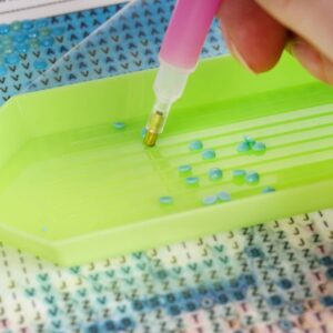 Kézműves strasszkő/gyémánt kirakó készlet sablonnal és strasszkövekkel - elefántok - 40 x 50 cm (BBR) - Image 5