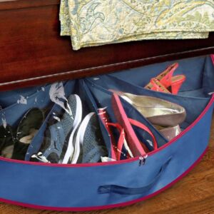 Kompakt méretű, hordozható, helytakarékos cipő-, és ruharendező 12 darab rekesszel (BBM) - Image 7