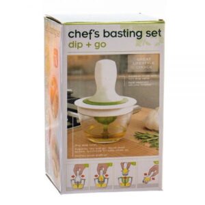 Konyhai pipetta szett folyadékok felhordásához - praktikus mikrózható üvegtartóban (BBM) (FX) - Image 11