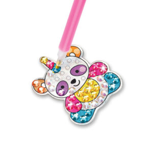 Kreatív strasszköves matrica készítő készlet 12 vidám mintával - gyémántszemes kirakó gyerekeknek (BBJ) - Image 7