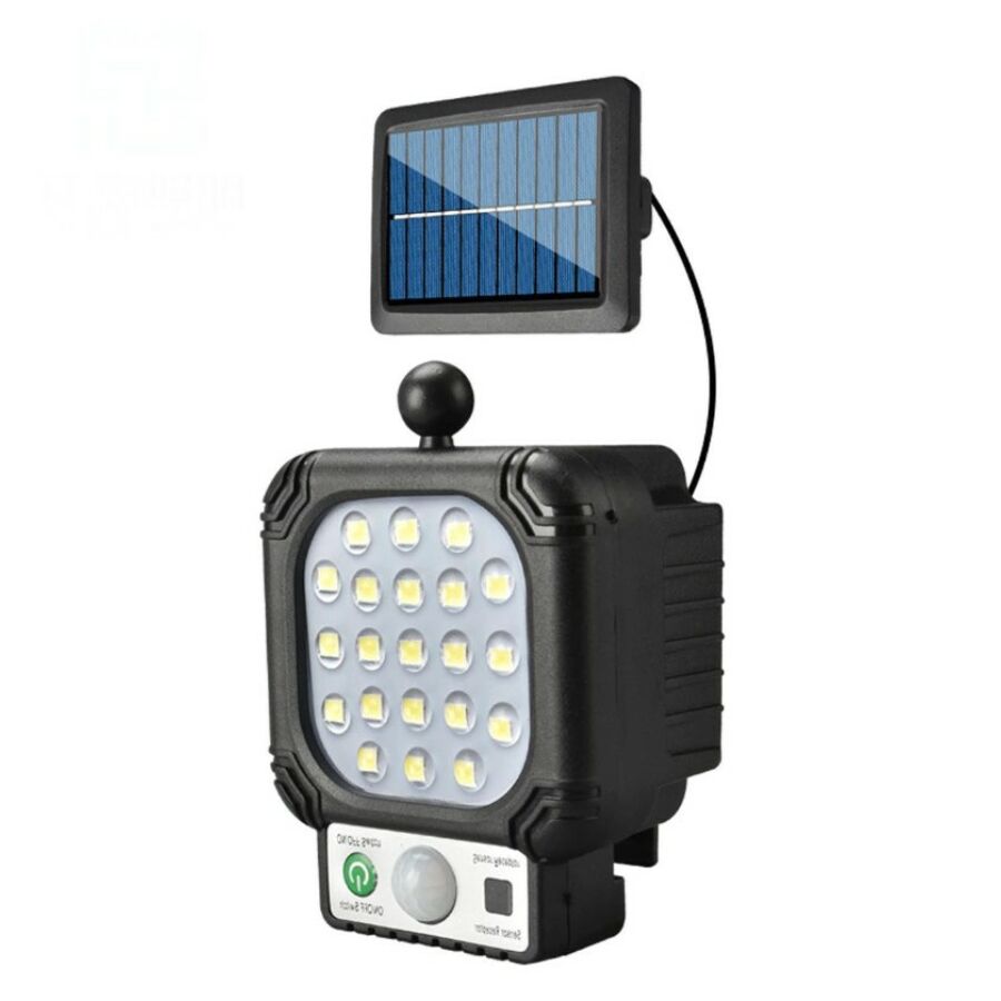 Kültéri napelemes mozgásérzékelős LED lámpa JX-996B (4)