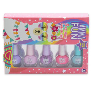 Lamma Fun lehúzható party körömlakkok kislányoknak - 5 db-os szett (BBJ) - Image 3
