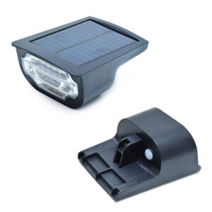 2 az 1-ben leszúrható, falra szerelhető napelemes, színváltós lámpa - beépített fényérzékelővel, energiatakarékos megoldás (BBL) - Image 3