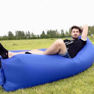 LAZY+ összecsukható, hordozható relax ágy - Lazy bag/légágy - 170x70x50cm (BBV) (BBL) - Image 5