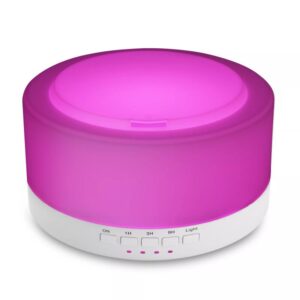 MOON LED-es aromaterápiás párologtató/diffúzor távirányítóval - 1000 ml (BBV) - Image 4