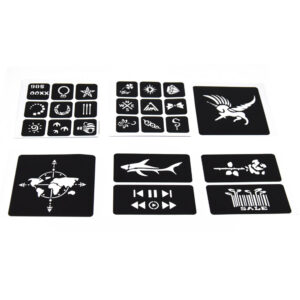 Beauty Bomb tetoválás készítő készlet gyerekeknek - vagány matricákkal, csillámokkal -könnyen lemosható (BBJ) - Image 3