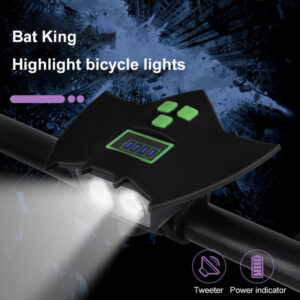 BatKing - Menő Batman formájú bicikli lámpa és csengő 2 extra erős T6 LED-del (BBV) (BBD) - Image 7