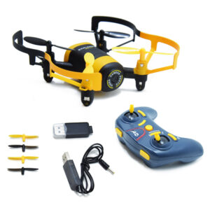 Mini 4 csatornás drón kamerával, 6 tengelyű giroszkóppal - 3 sebességi szint, 360°-os fordulat, 4-5 perc működési idő (BBJ) - Image 4