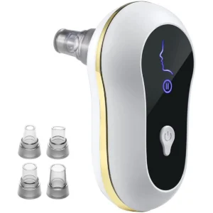 Mini mitesszer eltávolító készülék - vákuumos pórustisztító 5 cserélhető fejjel - 1,6 W (BBV) - Image 10