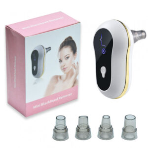 Mini mitesszer eltávolító készülék - vákuumos pórustisztító 5 cserélhető fejjel - 1,6 W (BBV) - Image 9