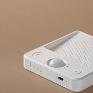 Mozgásérzékelős szögletes éjjeli lámpa - mágnessel rögzíthető éjszakai irányfény lépcsőkhöz, folyosókra (BBV) - Image 11