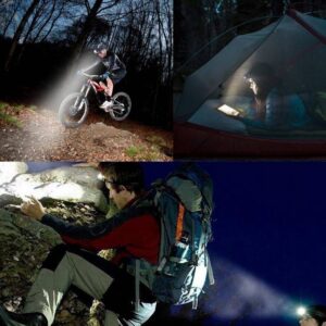 Nagy fényerejű fejlámpa 5 x T6 CREE leddel / akkumulátorral - állítható pántokkal, 4 világítási móddal (BBL) - Image 8