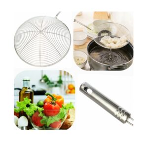 Nagyméretű sült kiszedő akasztóval, rozsdamentes fém (BBKM) - Image 9