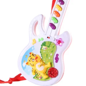 Nyakba akasztható elemes játék gitár dallamokkal - 45 cm (BBMJ) - Image 14