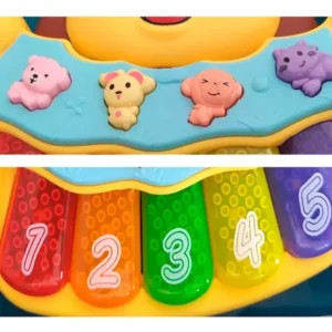 Oroszlános zenélő oktatójáték állathangokkal és zongora billentyűkkel babáknak (BBJ) - Image 7