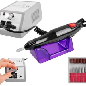 Professzionális körömcsiszoló gép + 12 db-os kiegészítő szett (BBV) - Image 4