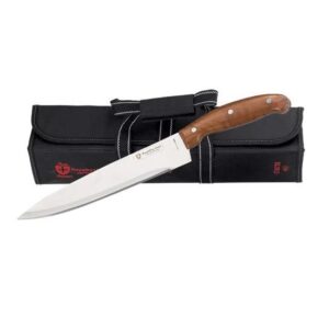 NONA 9 részes professzionális konyhakés készlet borotvaéles acél pengékkel, fekete tárolóban (BBA) - Image 5