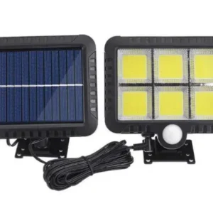 SL-F120 Kültéri COB LED napelemes fali lámpa, mozgásérzékelővel (BBL) - Image 9