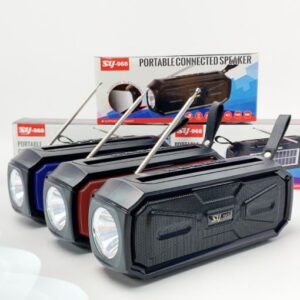 SY-968 bluetooth hangszóró zseblámpa funkcióval és telefontartóval (BBV) - Image 4