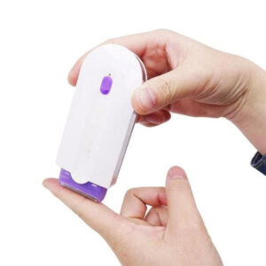 Hordozható epilátor USB töltéssel - Sensa-Light technológiával - 2 db szőrtelenítő fejjel (BBV) - Image 7