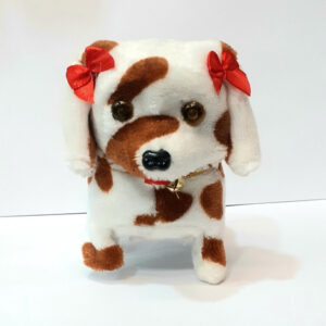 Sétáló, elemes kiskutya puha plüss borítással és aranyos ugatással (BBJ) - Image 11