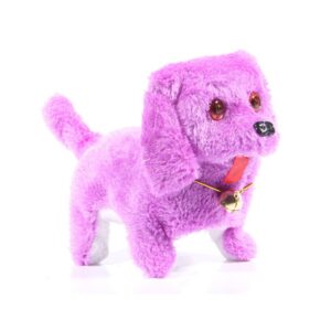 Sétáló, elemes kiskutya puha plüss borítással és aranyos ugatással (BBJ) - Image 10