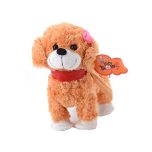 Sétáló, zenélő barna kutya - pórázzal vezethető kutyus (BBJ) - Image 3