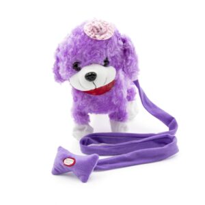 Sétáló, zenélő lila kutya - pórázzal vezethető kutyus (BBJ) - Image 3