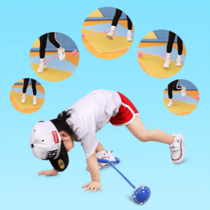 Skip ball bokalabda LED világítással - ügyességi, ugráló játék - lányos szín (BBJ) - Image 3