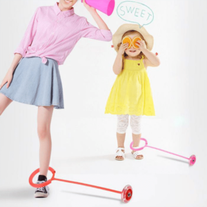 Skip ball bokalabda LED világítással - ügyességi, ugráló játék - lányos szín (BBJ) - Image 5