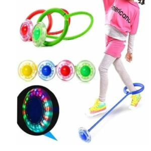 Skip ball bokalabda LED világítással - ügyességi, ugráló játék - lányos szín (BBJ) - Image 8