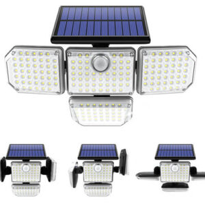 171 LED-es szürkület- és mozgásérzékelős, kültéri szolár lámpa (BBJH) (BBV) - Image 5