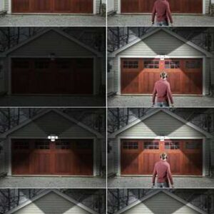 171 LED-es szürkület- és mozgásérzékelős, kültéri szolár lámpa (BBJH) (BBV) - Image 4