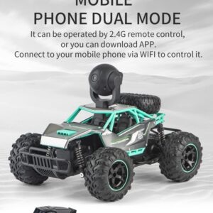 Sprint vagány off-road kaszkadőrautó nagy felbontású kamerával - alkalmazásból vezérelhető - 30km/h (BBLPJ) - Image 6