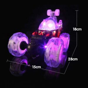 Stunt Dumper LED 1:24 Trükkös távirányítós autó (BBJ) - Image 5