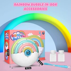 Szivárványos, vállra akasztható buborékfújó gép és éjszakai fény (BBJ) - Image 6