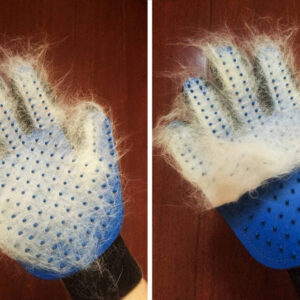 Szőrápoló, masszírozó kesztyű kutyák, cicák részére (BBL) - Image 3