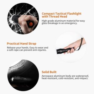 T6 strapabíró és vízálló akkus cree led zoom kézi lámpa - kerékpárra is rögzíthető (BBL) - Image 8