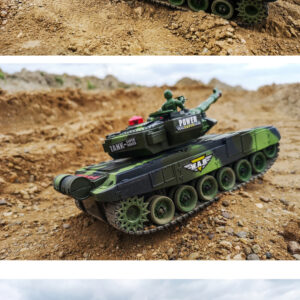 Nagyméretű távirányítós AKKUS tank KING OF TANKS RC (BBJ) - Image 8