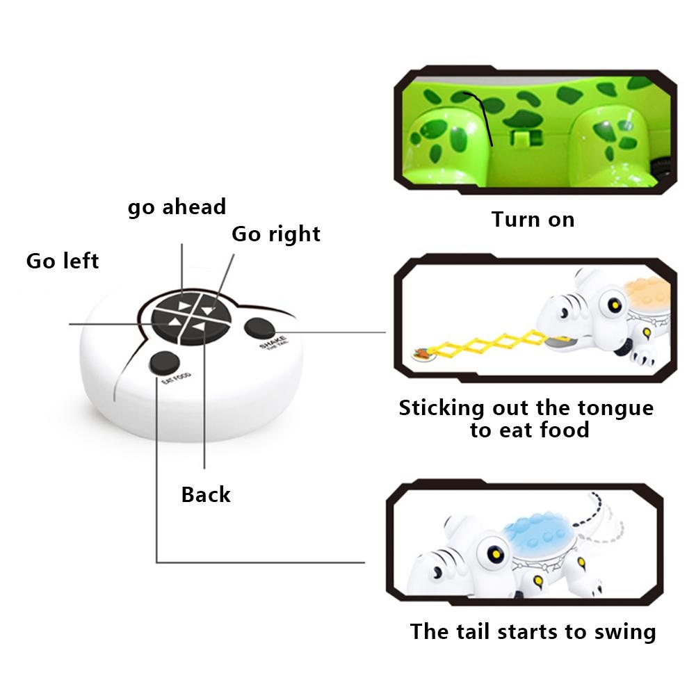 Távirányítós robot krokodil teleszkópos nyelvvel, mozgó szemekkel és elkapható zsákmányokkal (BBJ) (1)