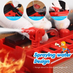 Távirányítós Transformers tűzoltóautó LED fényekkel és működő vízágyúval (BBJ) - Image 5