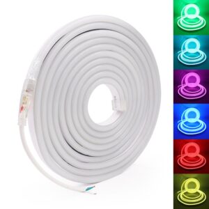 Telefonról vezérelhető 5 méteres NEON jellegű flexibilis LED fény szalag - fénycsík (BBV) - Image 4