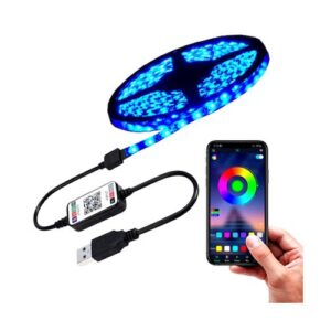 Okos bluetooth LED szalag mobiltelefonos távirányítással - TV háttérvilágítás - 5 méter (BBV) - Image 10